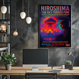 Hiroshima: The Sky Turned Fire Poster PosterGoat