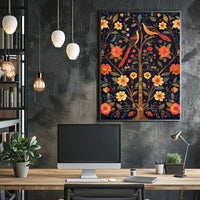 Enchanted Garden Wall Art Print for Home Decor