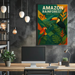 Amazon Rainforest Poster PosterGoat