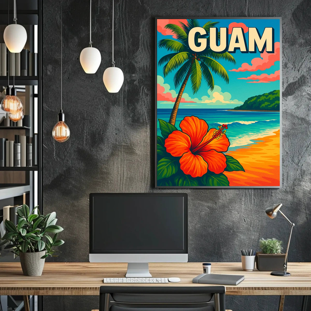 Guam Tropical Paradise Poster