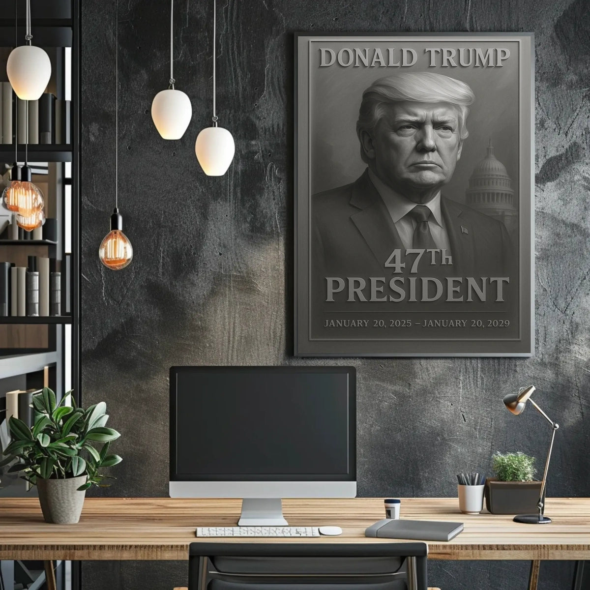 Donald Trump 47th President Poster