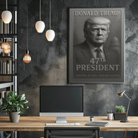 Donald Trump 47th President Poster