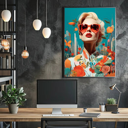 Urban Blossom Poster