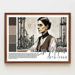 Lise Meitner: Pioneer of Nuclear Physics Poster