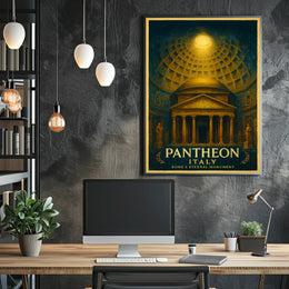 Pantheon Romes Eternal Monument Poster