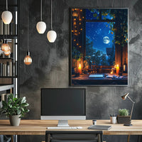 Mystical Tribal Fantasy Art Poster: Intense Colors PosterGoat