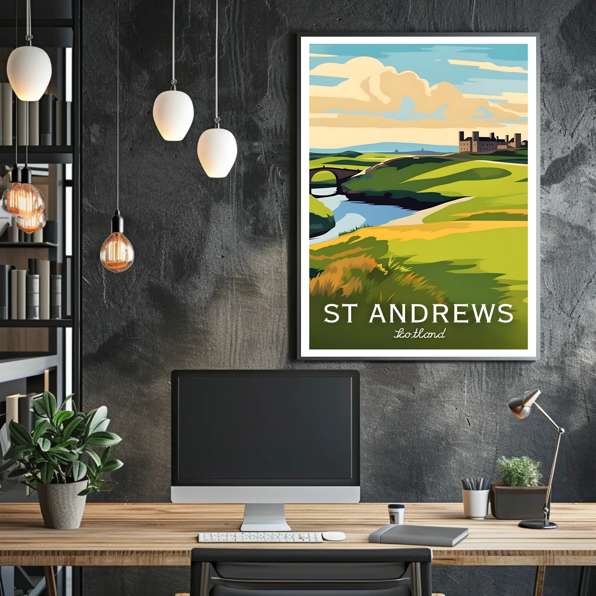 St Andrews Scenic Poster
