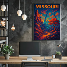 Missouri Landscape Poster