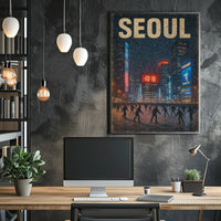 Winter Night In Seoul Poster