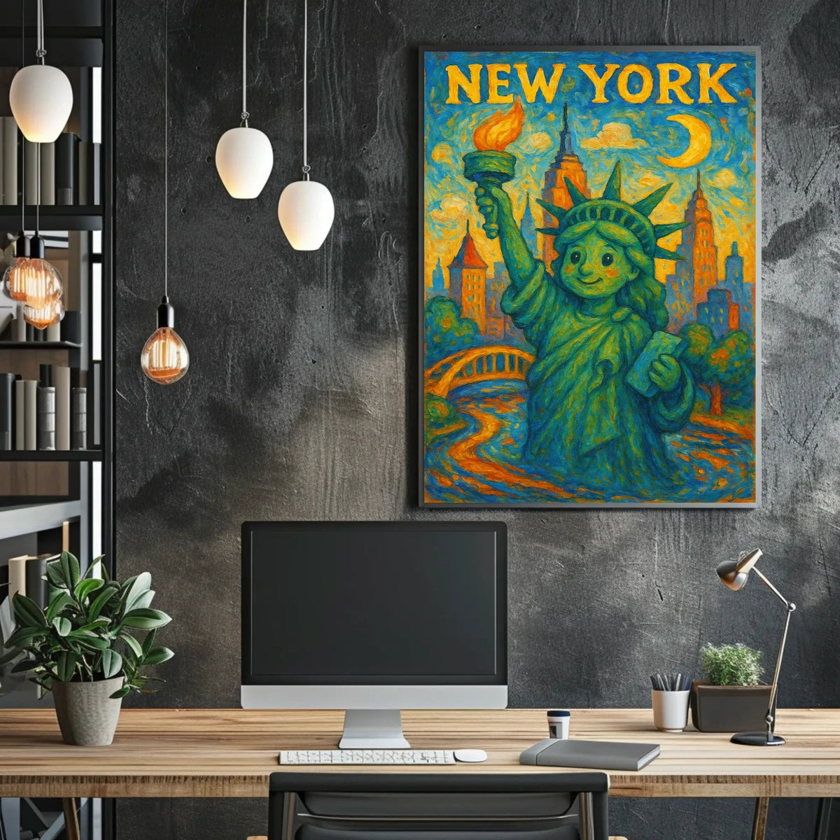 New York Dreamscape Poster