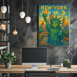 New York Dreamscape Poster