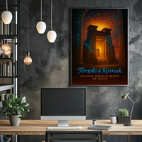 Temple of Karnak Eternal Majestic Beauty of Egypt Poster