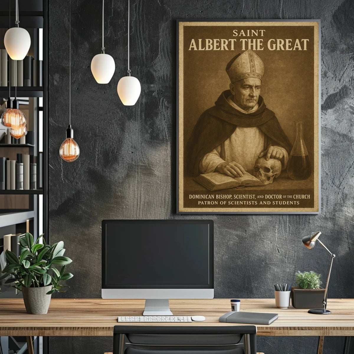 Saint Albert The Great Poster