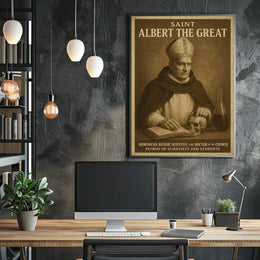 Saint Albert The Great Poster