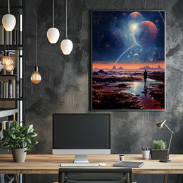Cosmic Wanderer Poster PosterGoat