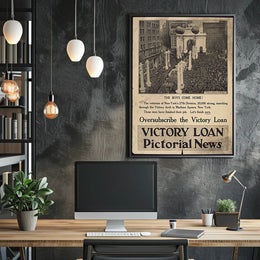 Madison Square Victory Arch Poster Vintage Wall Art