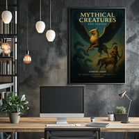 Mythical Creatures Epic Fantasy Poster