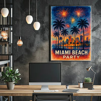 Miami Beach Celebration Poster