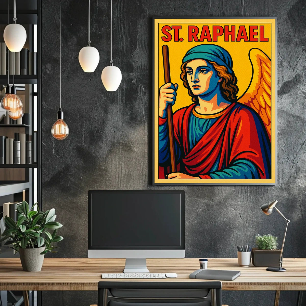 St. Raphael Poster