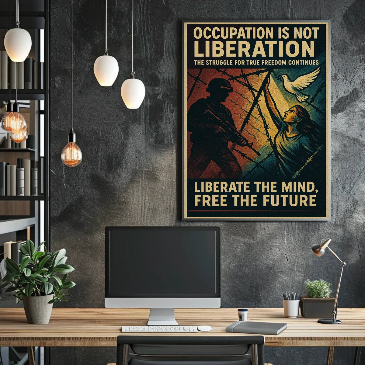 Liberation And Freedom Poster