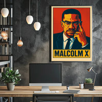 Malcolm X Poster