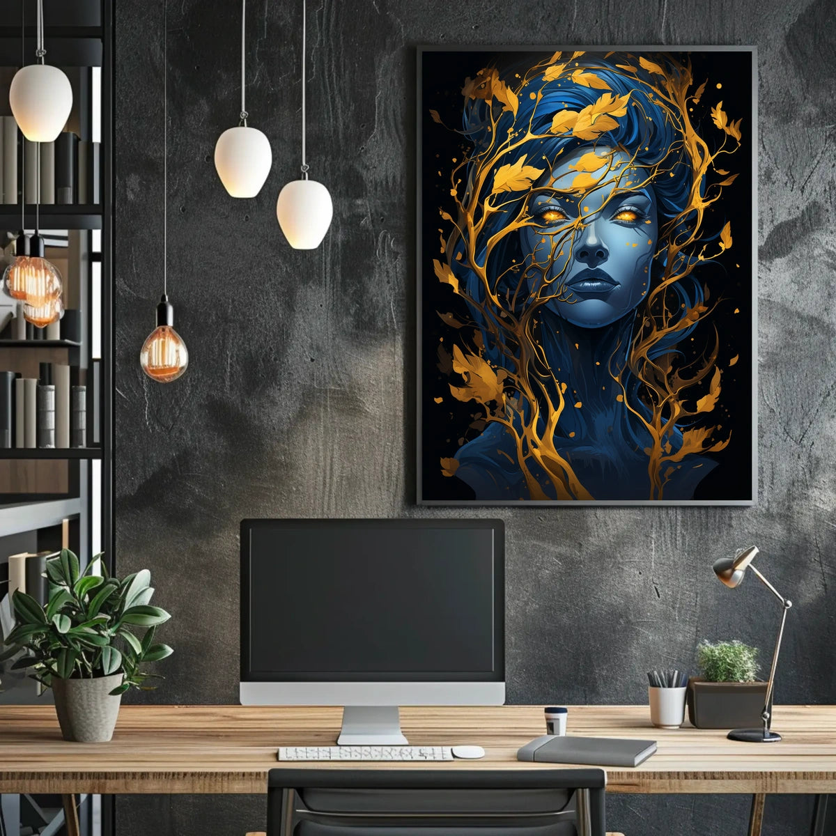 Enchanted Visage Poster