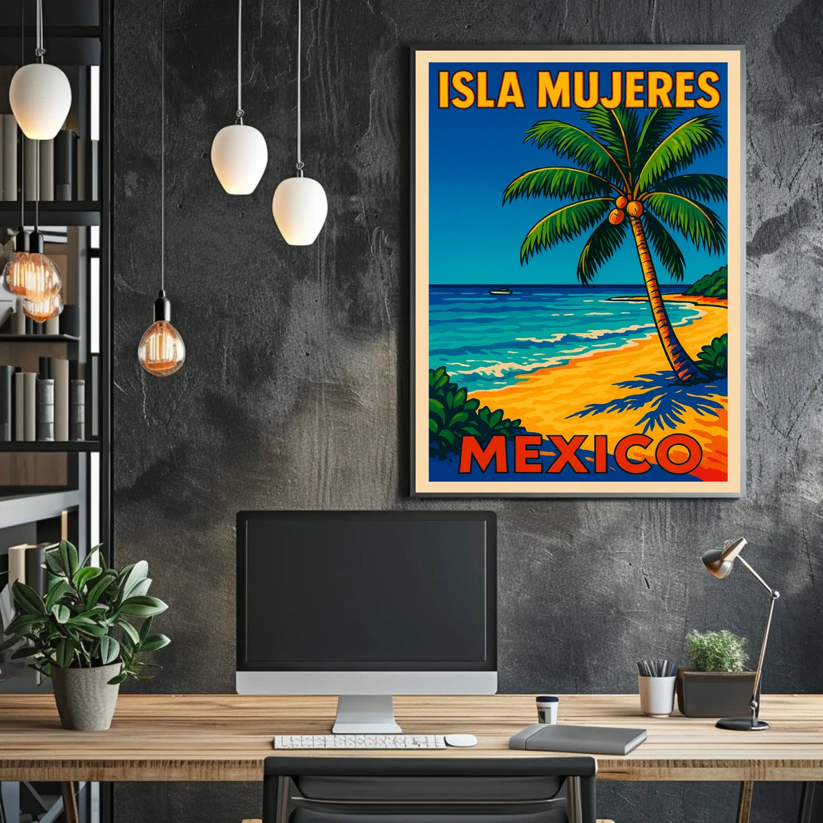 Isla Mujeres Travel Poster