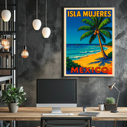 Isla Mujeres Travel Poster