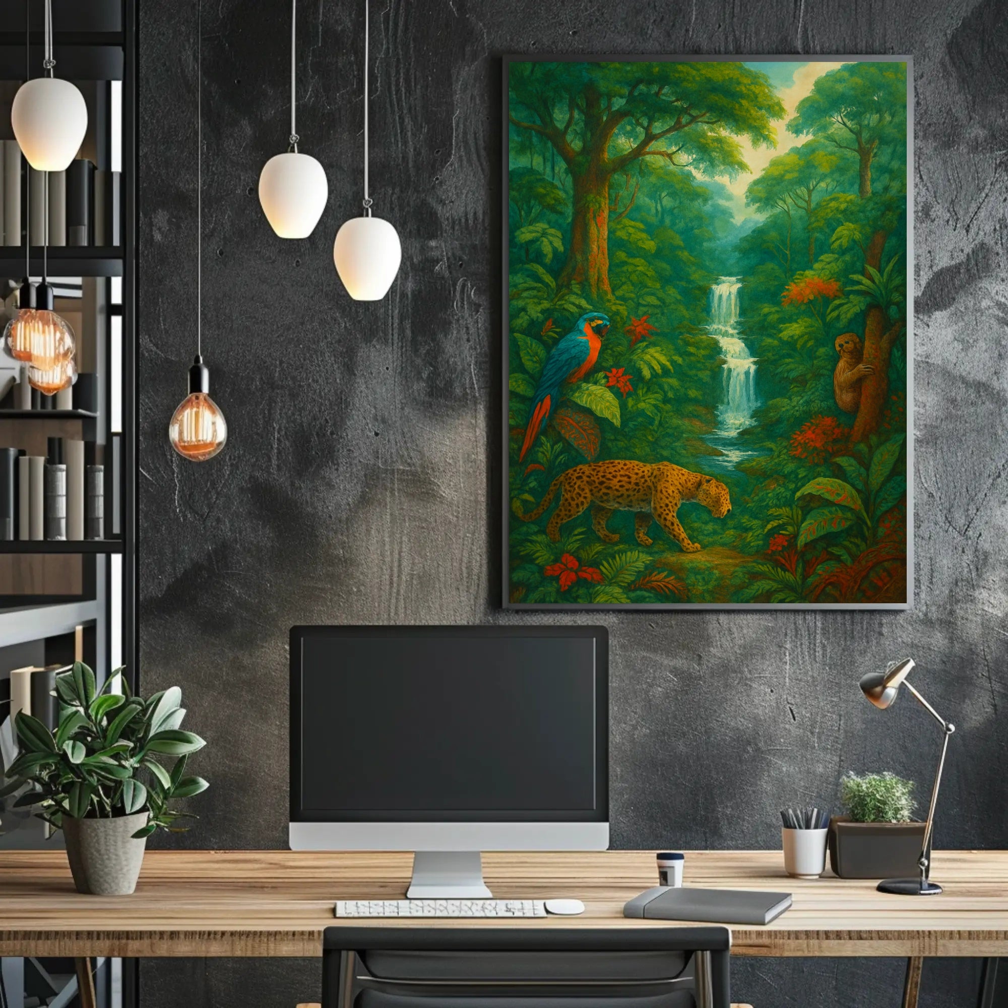 Jungle Serenity Poster