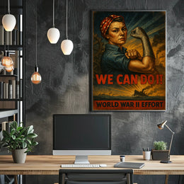 We Can Do It World War II Effort Poster
