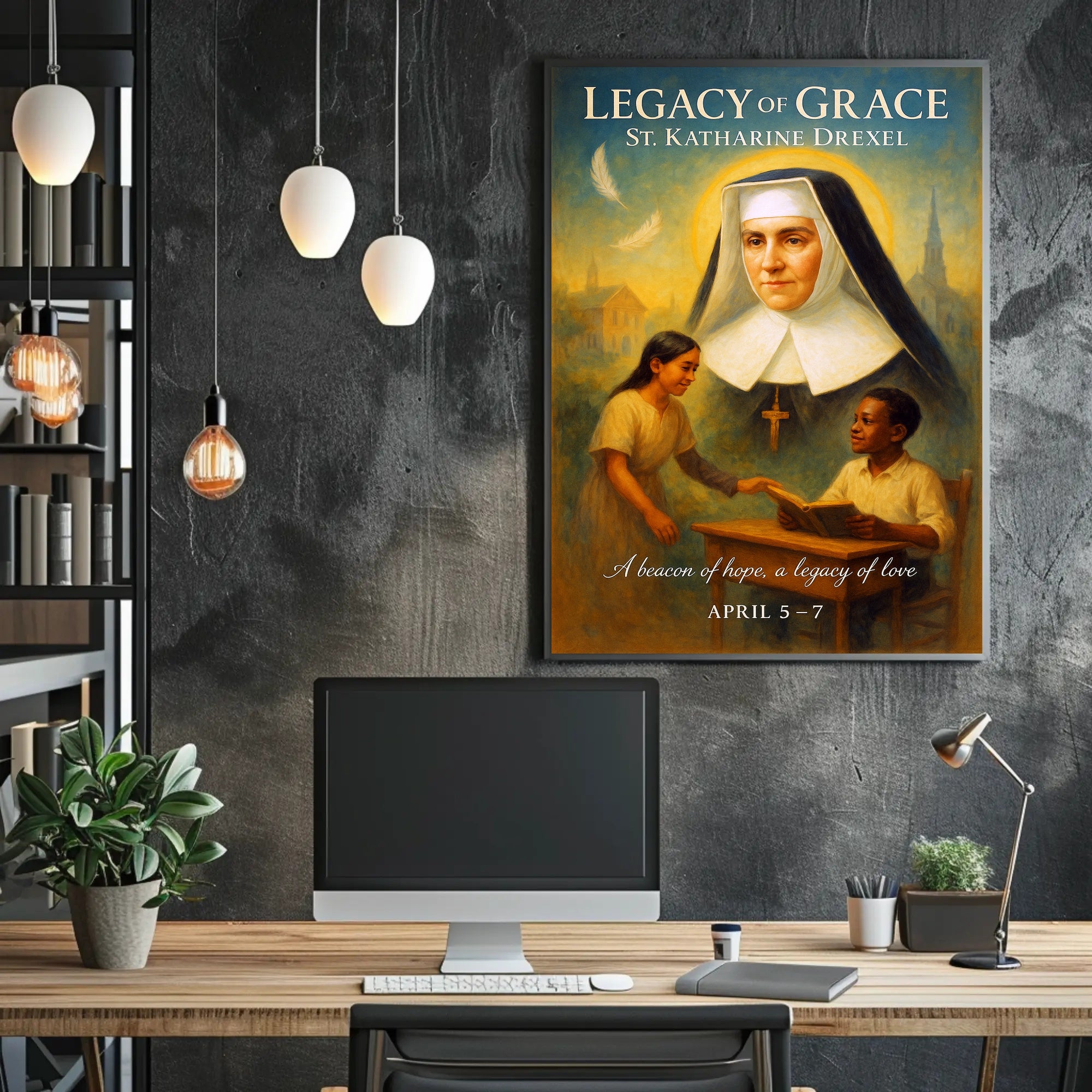 Legacy of Grace St. Katharine Drexel Poster