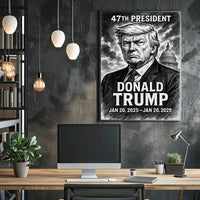 Donald Trump 47th President Poster