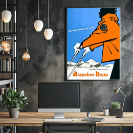 Arapahoe Basin Ski Poster