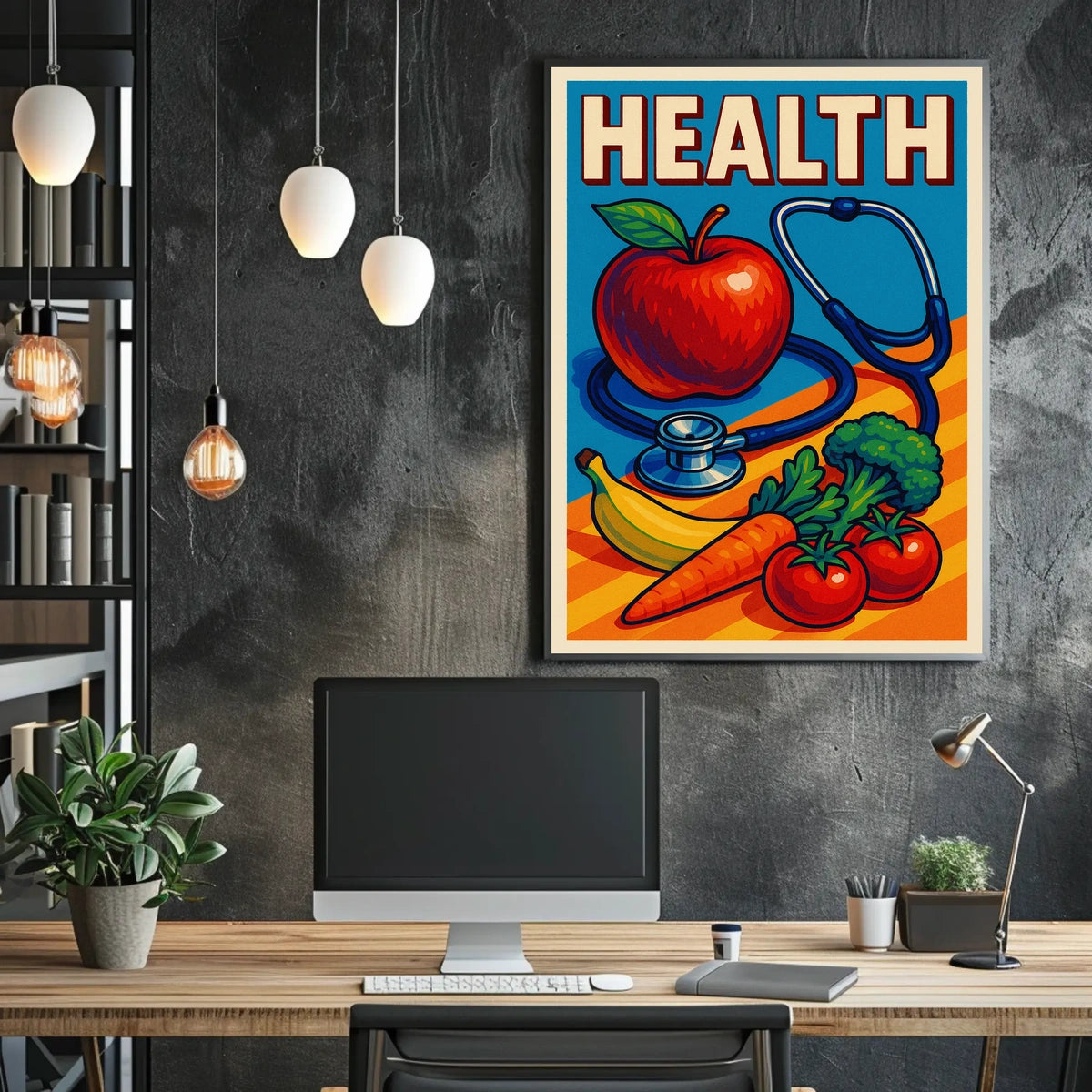 Health And Wellness Poster