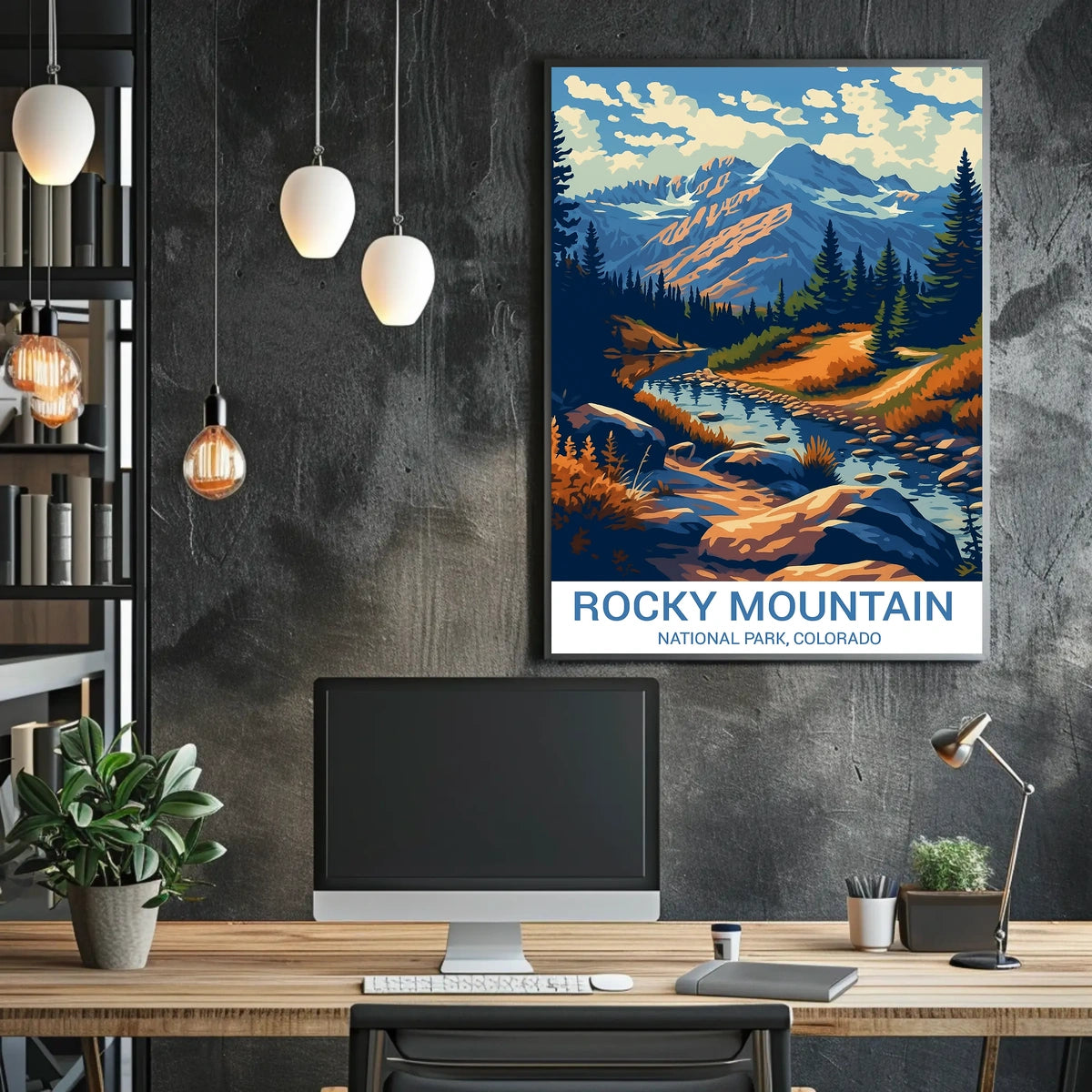 Rocky Mountain National Park Poster