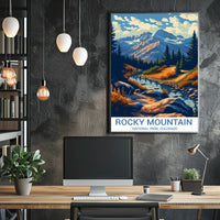 Rocky Mountain National Park Poster