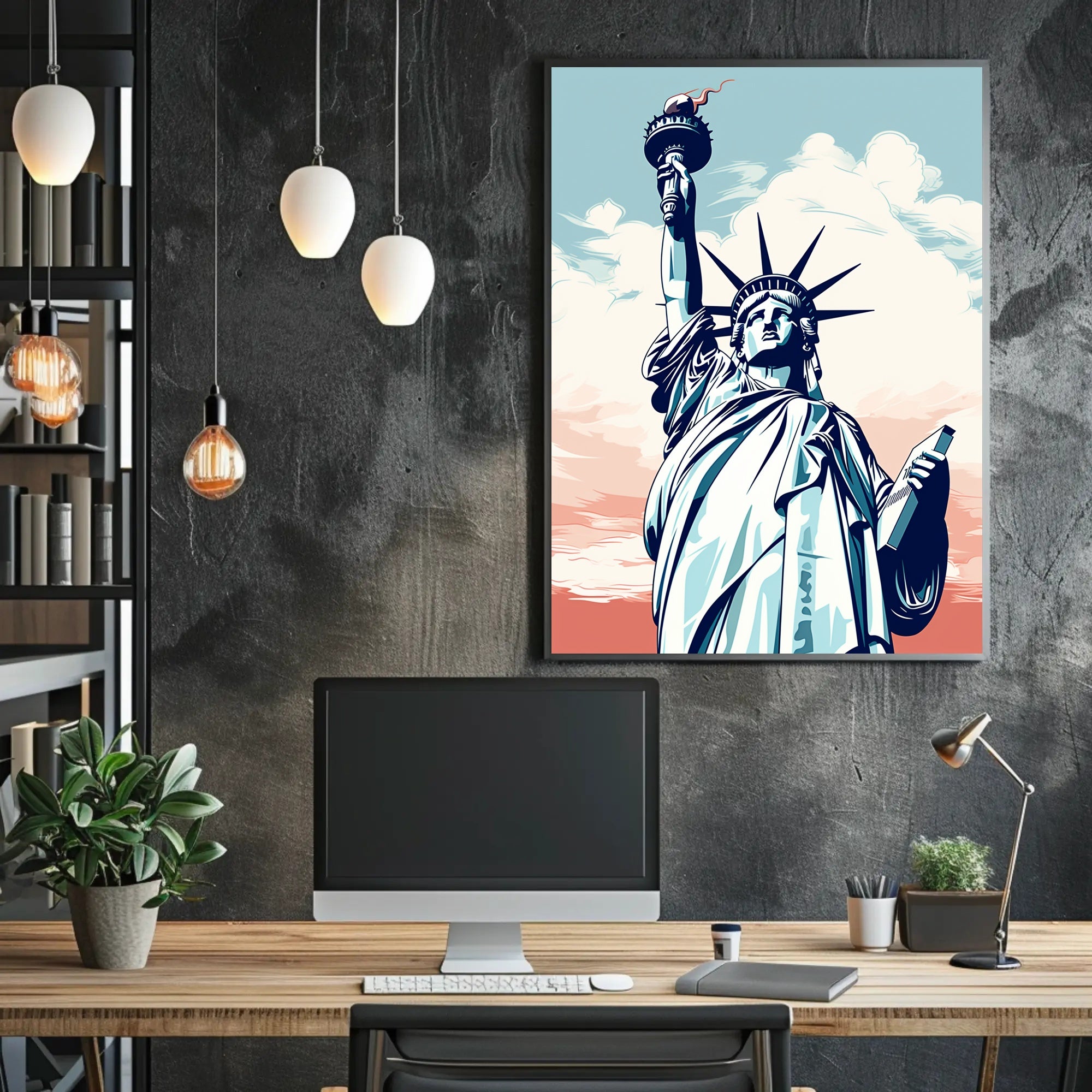 Statue Of Liberty Symbol Of Freedom Poster