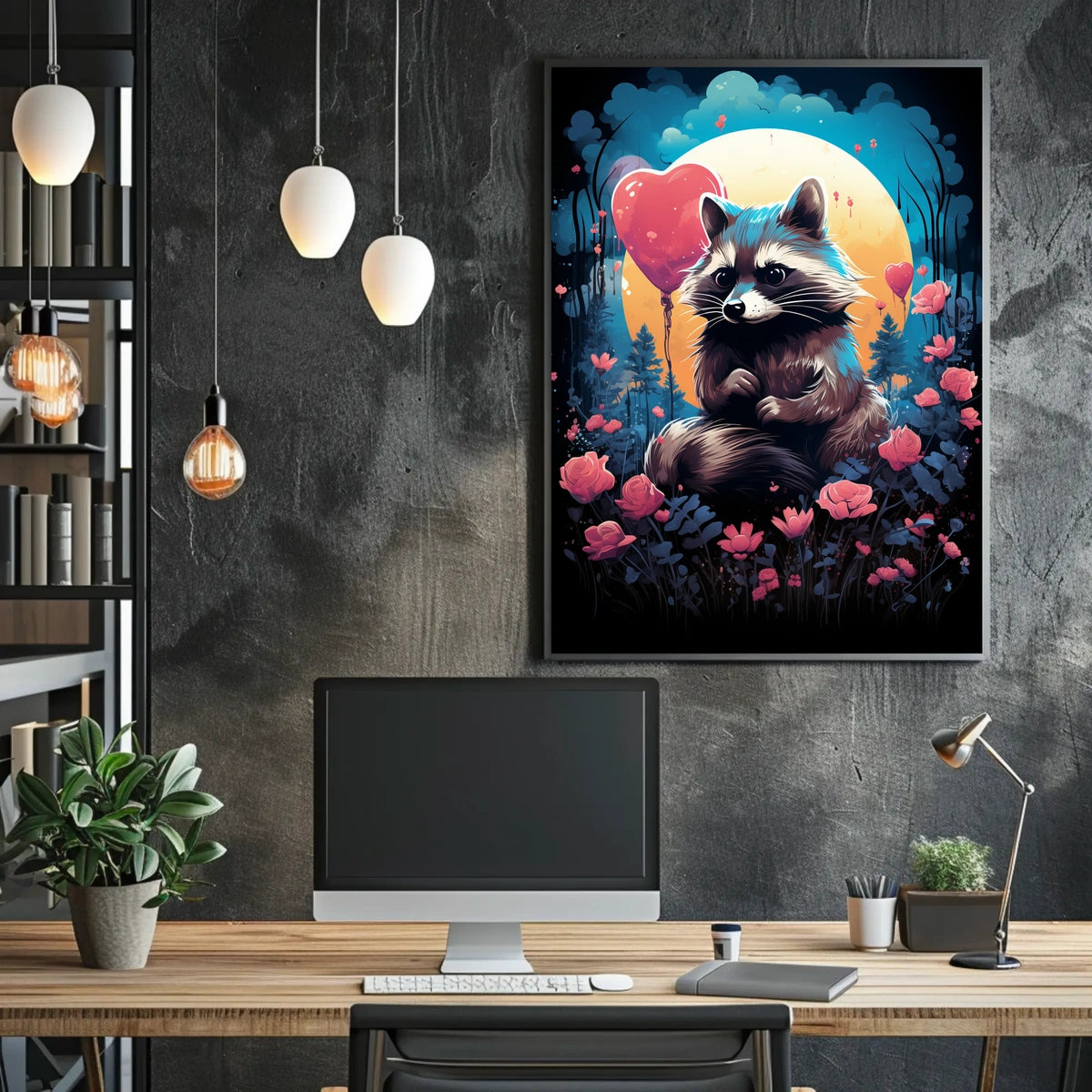 Enchanted Forest Romance Poster