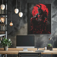 The Dark Monarch Art Print Poster for Home Decor and Wall Art PosterGoat