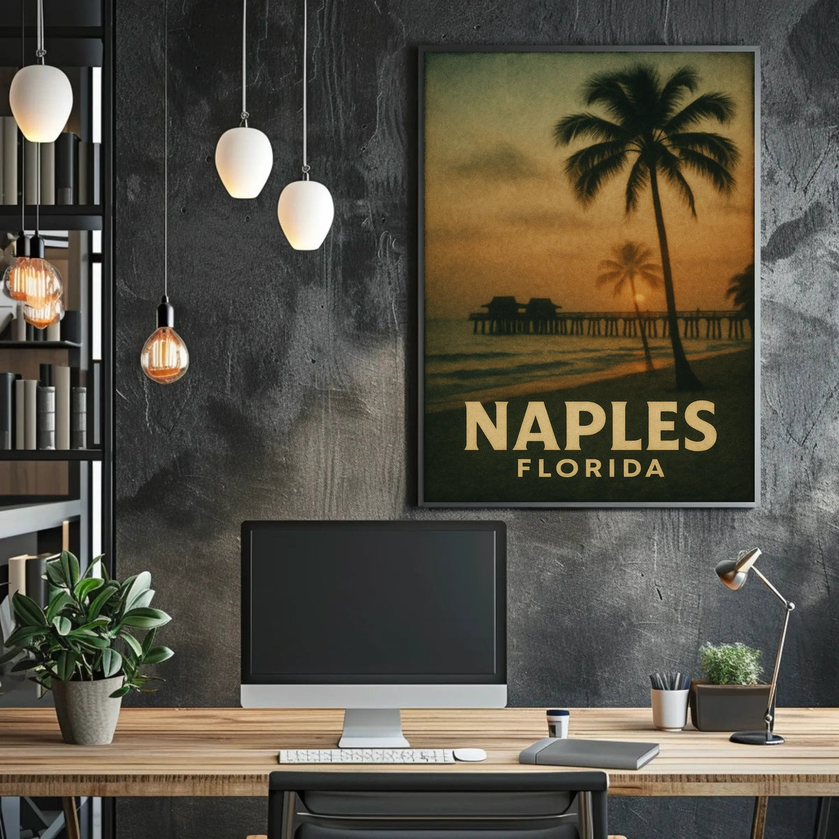 Naples, Florida Sunset Poster