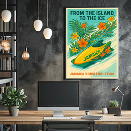 From the Island to the Ice Poster