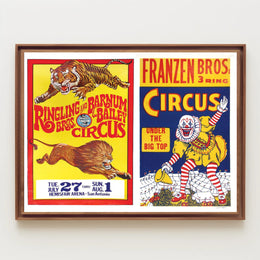 Classic Circus Posters Poster