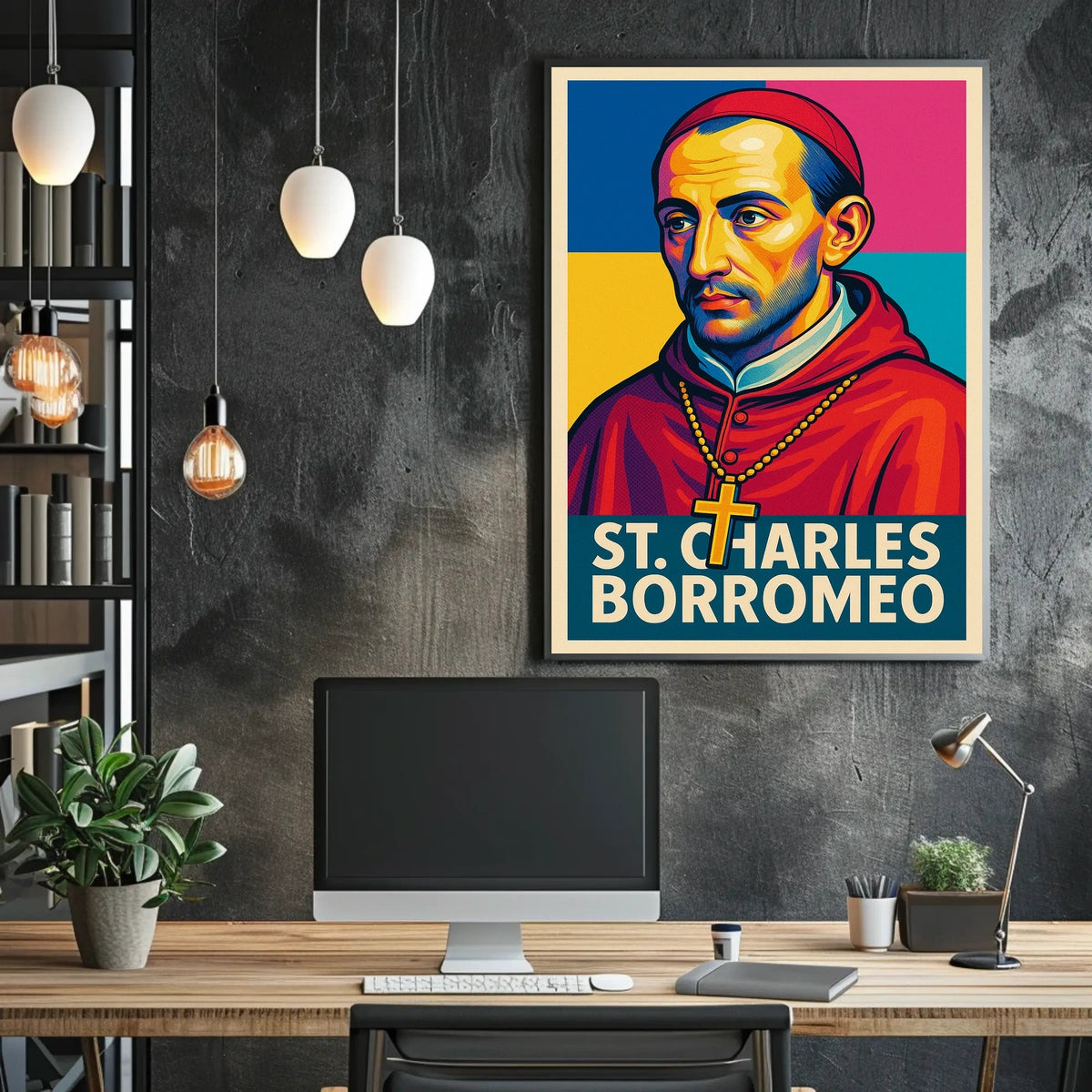 St. Charles Borromeo Poster