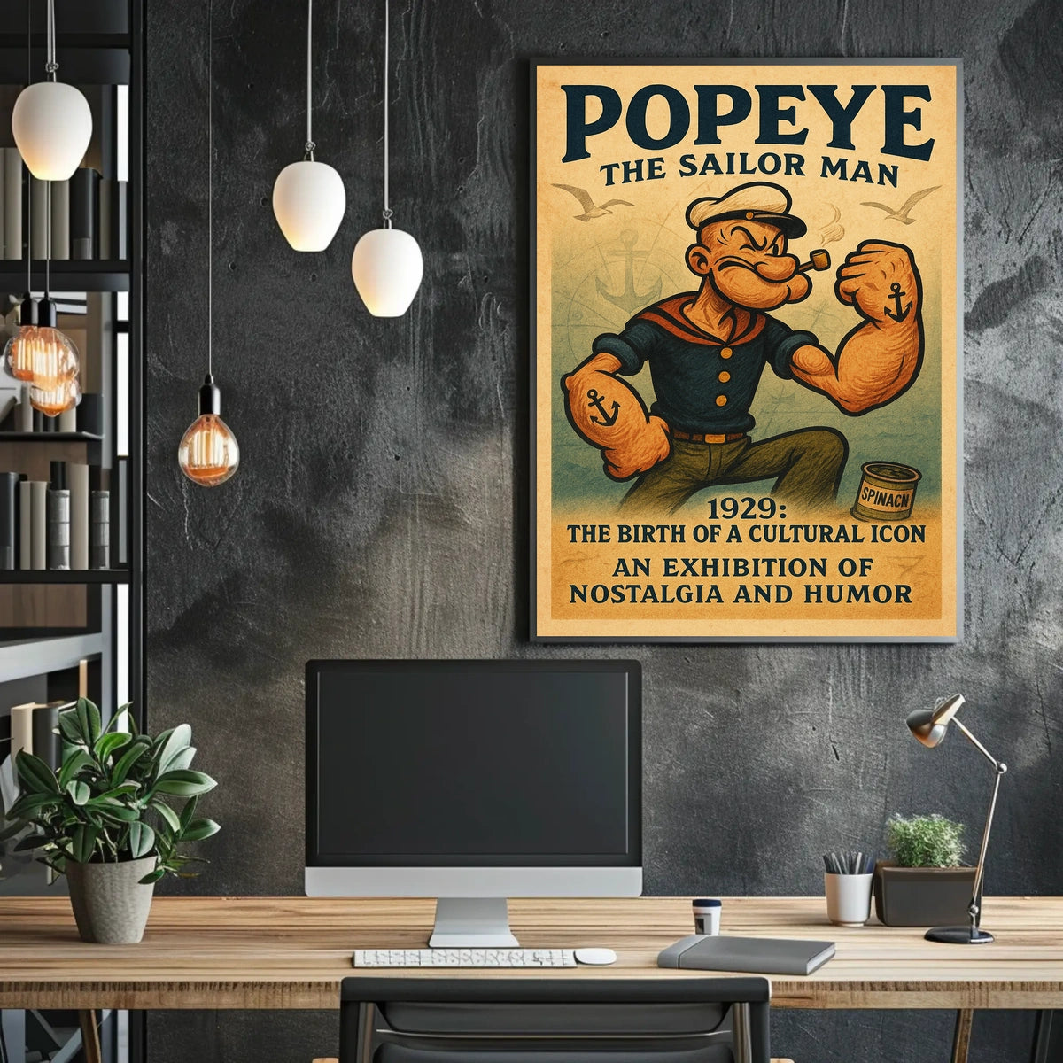 Popeye 1929 Art Poster POP-202
