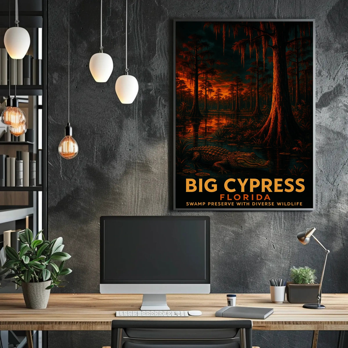 Big Cypress Florida Swamp Preserve Poster