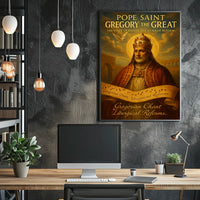 Pope Saint Gregory The Great Poster