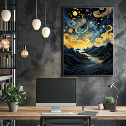Celestial Dreams Poster PosterGoat
