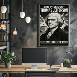 Thomas Jefferson 3Rd President Poster