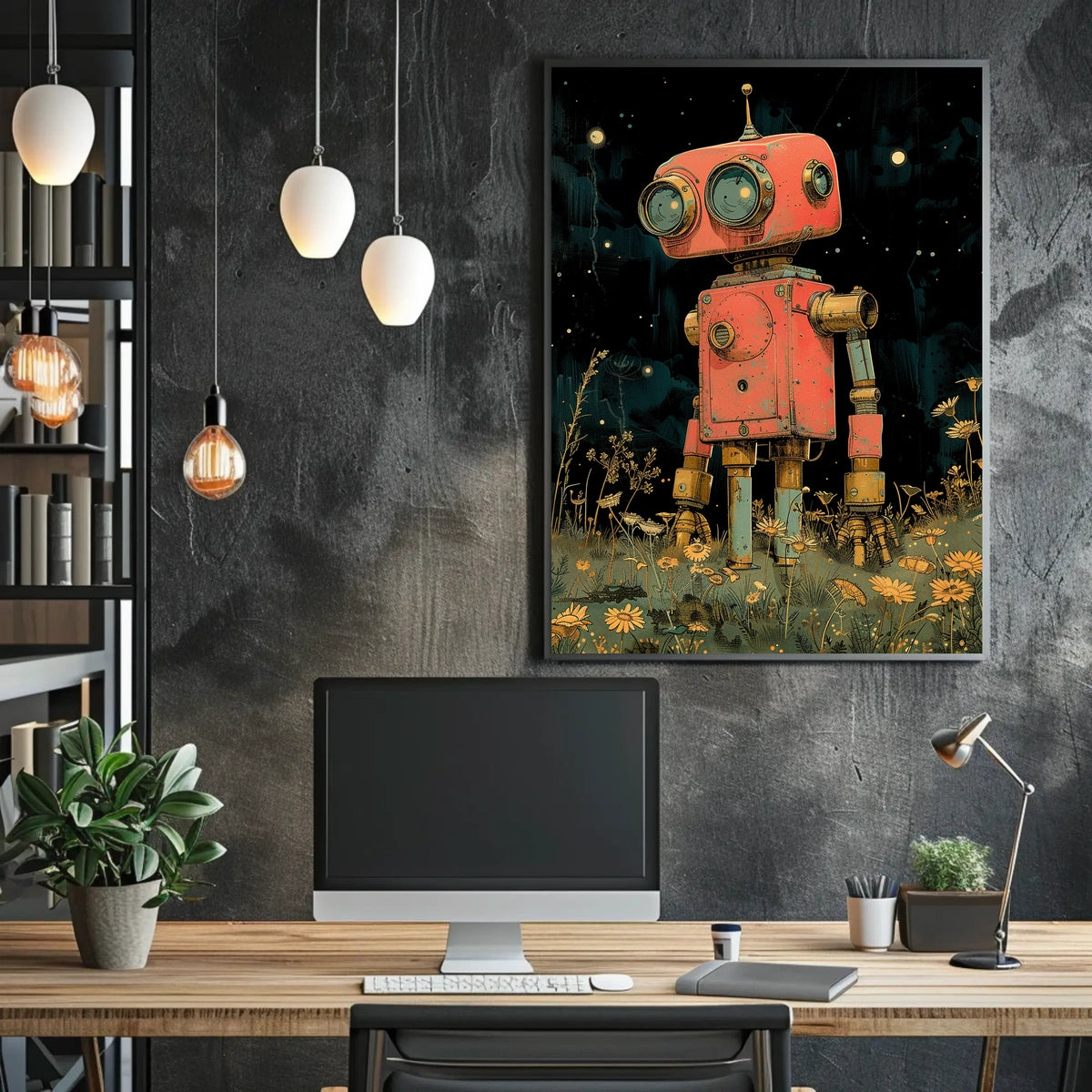 The Dreamy Robot Poster