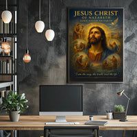 Divine Renaissance Jesus Artwork Motivational or Quote Poster